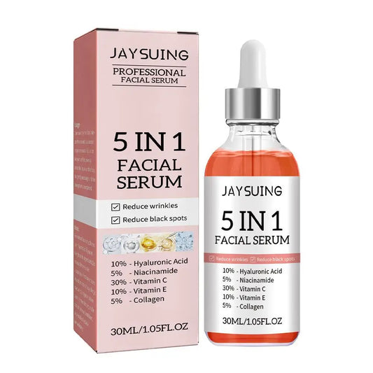 5 In 1 Vitamin C Hyaluronic Acid Facial Serum